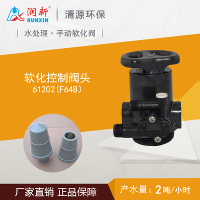 润新阀 手动软化阀 61202 F64B 2吨/小时 润新软化阀