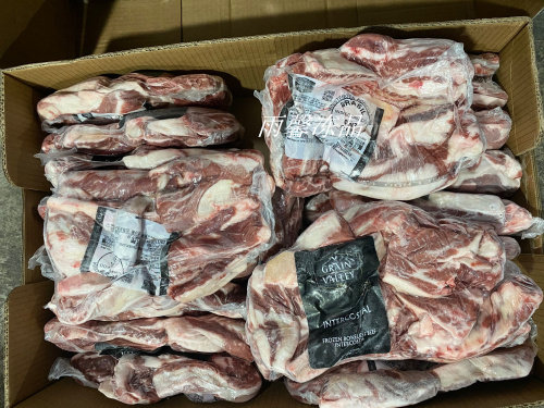 巴西进口谷饲牛肋条雪花去骨肋条烤肉烧烤炖煮冷冻牛腩肉1kg110元