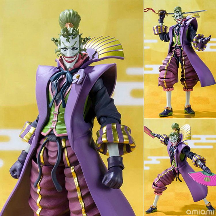 【孩仕宝】玩具模型 dc 正义联盟 shf 忍者蝙蝠侠 战国 小丑 人偶