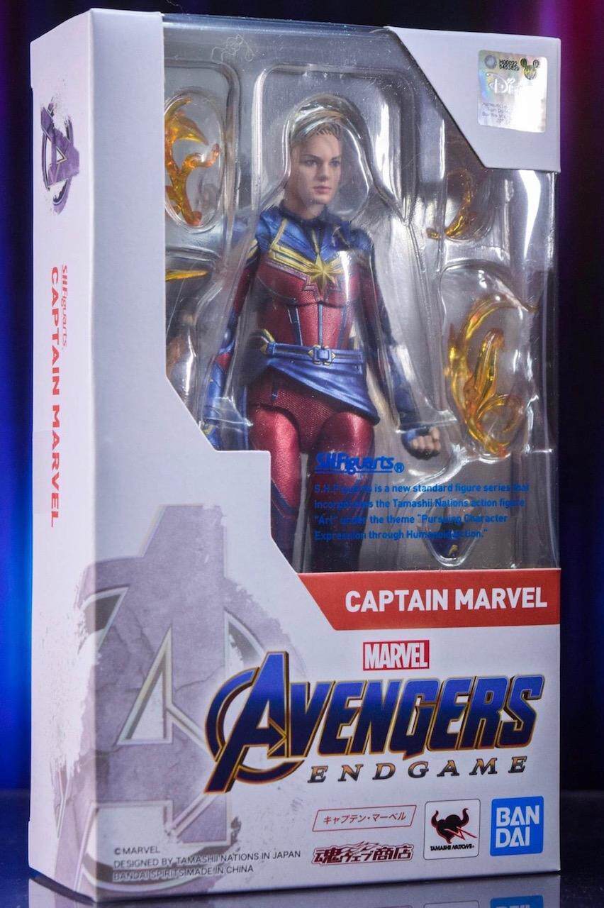 【孩仕宝】玩具模型 复仇者联盟4 终局之战 shf 惊奇队长 短发