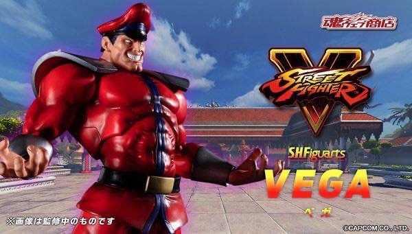 【孩仕宝】玩具模型 街头霸王 街霸 shf 司令 警察 维嘉 万代人偶