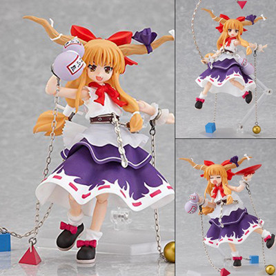 【孩仕宝】玩具模型 figma 104 东方project 伊吹萃香 西瓜 人偶