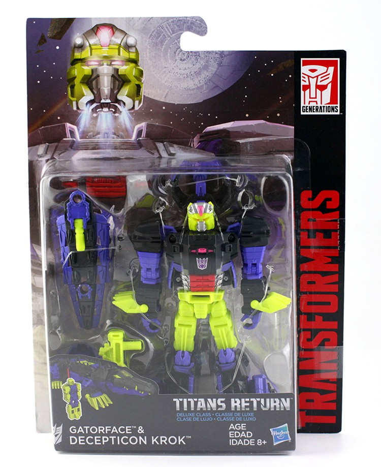 【孩仕宝】玩具模型 变形金刚 idw 头领战士 柯克 鳄龙重涂 正版
