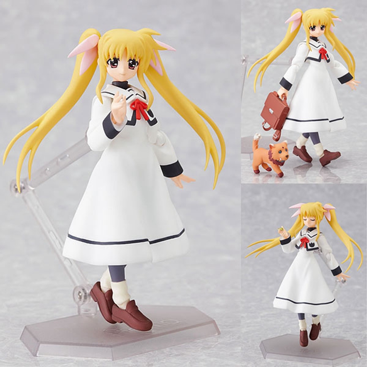 【孩仕宝】玩具模型 figma 062魔法少女奈叶菲特制服版校服版