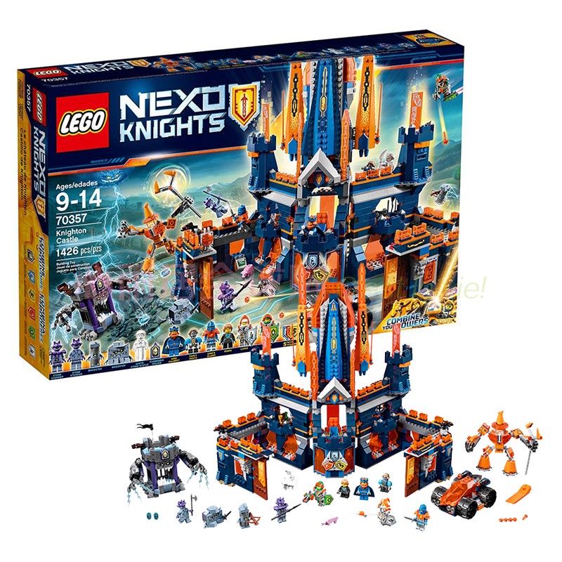 【孩仕宝】玩具模型 乐高积木lego 未来骑士团 高科技骑士城堡