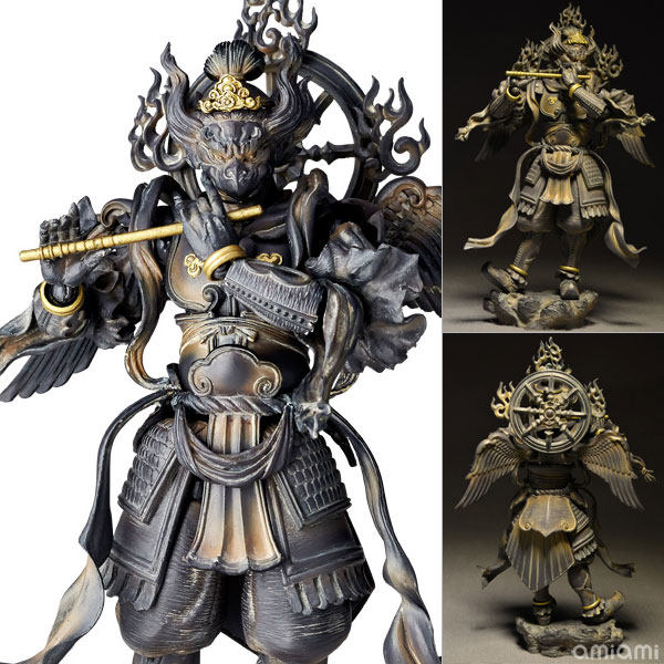 【孩仕宝】玩具模型 山口式 海洋堂 佛像 迦楼罗 正版 木雕版