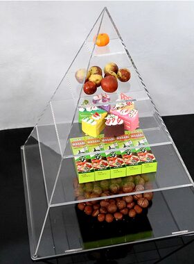 创意分层食品水果金字塔