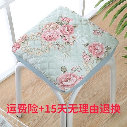 方形凳子套罩方凳子坐垫防滑欧式方凳垫子家用学生板凳正方形座垫