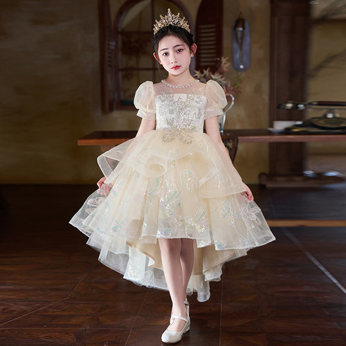 女童晚礼服生日花童婚纱公主裙