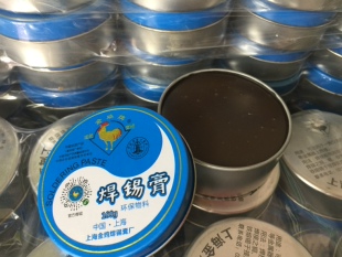 焊接辅料 上海金鸡牌 焊油 助焊剂 松香 焊锡膏 助焊膏