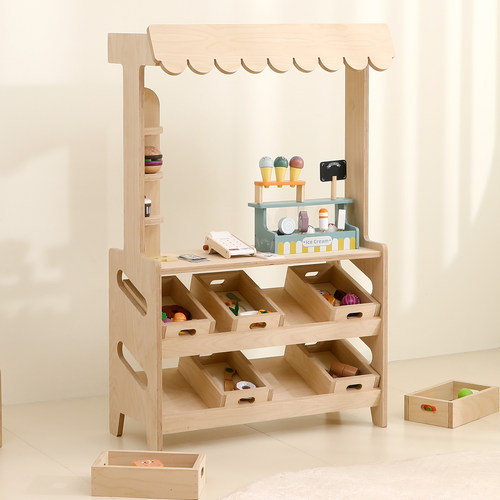 玩具收纳柜积木小汽车分类整理柜