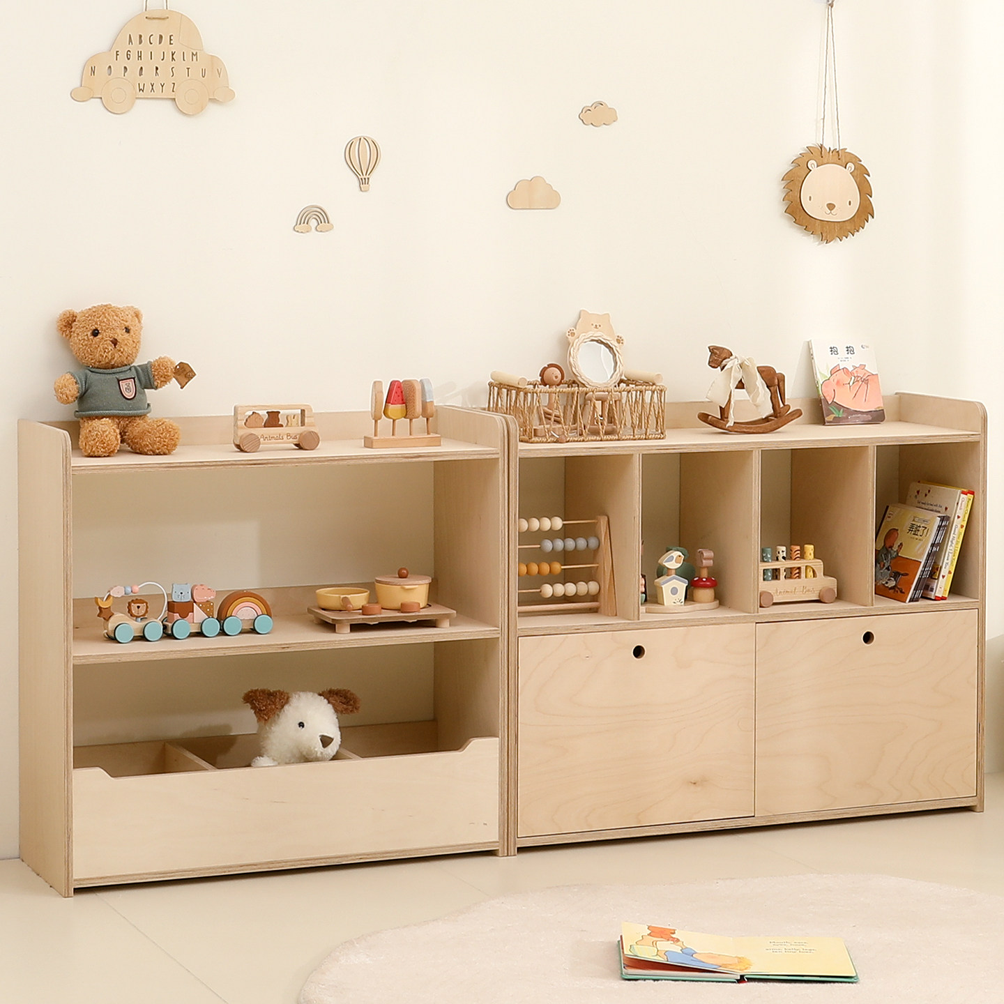 儿童收纳柜宝宝喂养台收纳柜婴儿用品置物架多层衣服储物柜玩具柜,住宅家具,儿童储物架/收纳架,淘宝优惠券,粉丝福利购,淘宝优惠卷