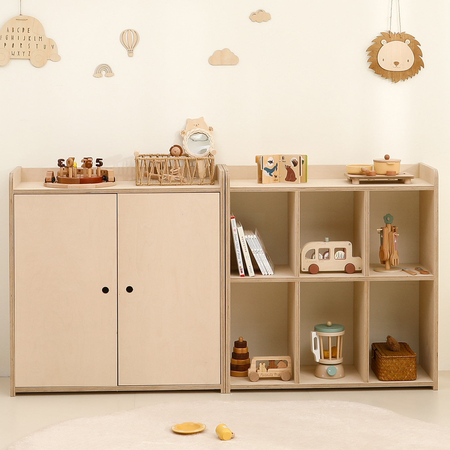 宝宝收纳柜木质储物柜分类整理置物多层书架二合一儿童玩具收纳架,住宅家具,儿童储物柜/玩具柜,淘宝优惠券,粉丝福利购,淘宝优惠卷