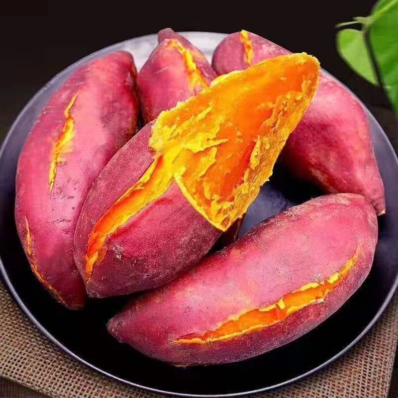 蜜薯红薯白心板栗减肥新鲜红薯