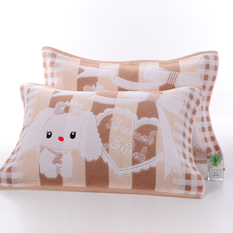 特价纯棉枕巾一对装加厚加大成人情侣毛巾毛圈单人四季全棉枕头巾,床上用品,枕巾,淘宝优惠券,粉丝福利购,淘宝优惠卷