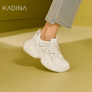 休闲鞋 潮流厚底增高老爹鞋 女KCA241902 新款 卡迪娜秋冬季