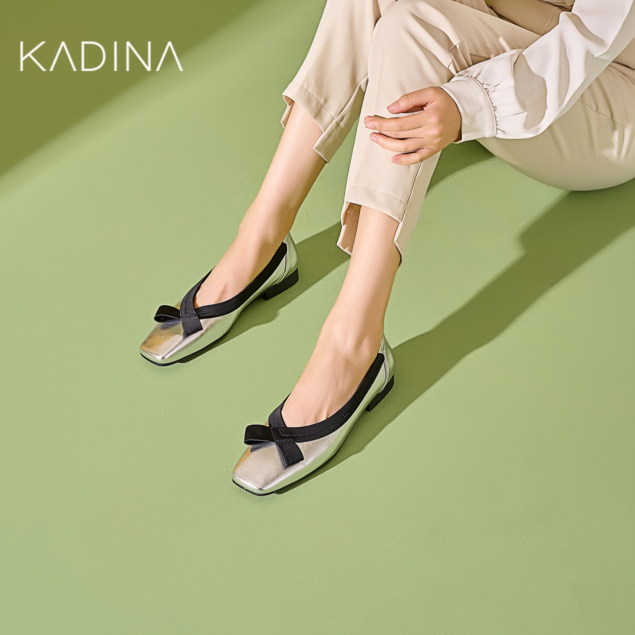 卡迪娜浅口单鞋舒适休闲