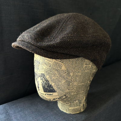 复古民国绅士帽子保暖大头围