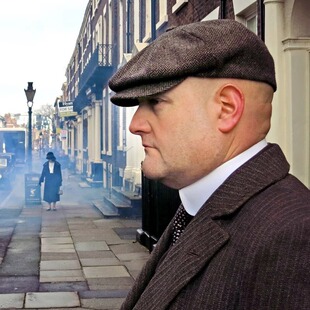 大头围帽子男大号头大适合秋冬黑帮八角帽复古报童帽画家帽鸭舌帽