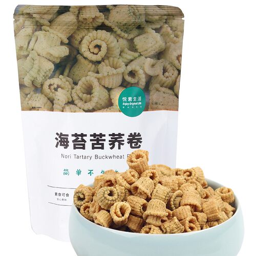 海苔苦荞卷纯素食锅巴薯片