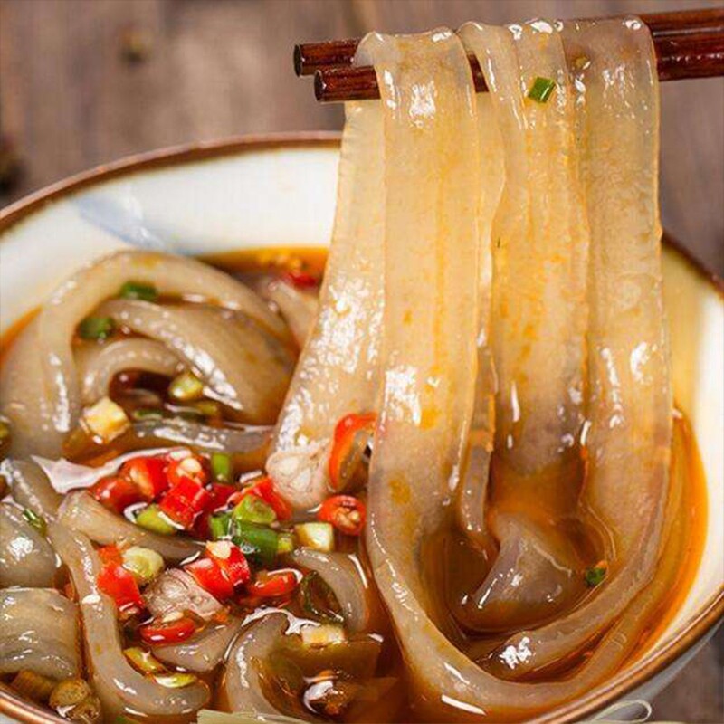包邮宜宾特产高县顶古山纯红薯粉条500g宽粉条四川火锅川粉食材