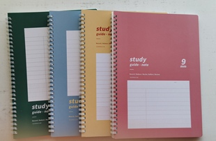 摩宁格劳力利 韩国正版横线内页功能笔记本 约19*26