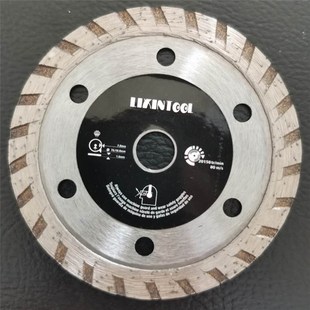 石材全齿锯片金刚石锯片刀片开墙开槽切割4吋105D砂轮3吋75D切片