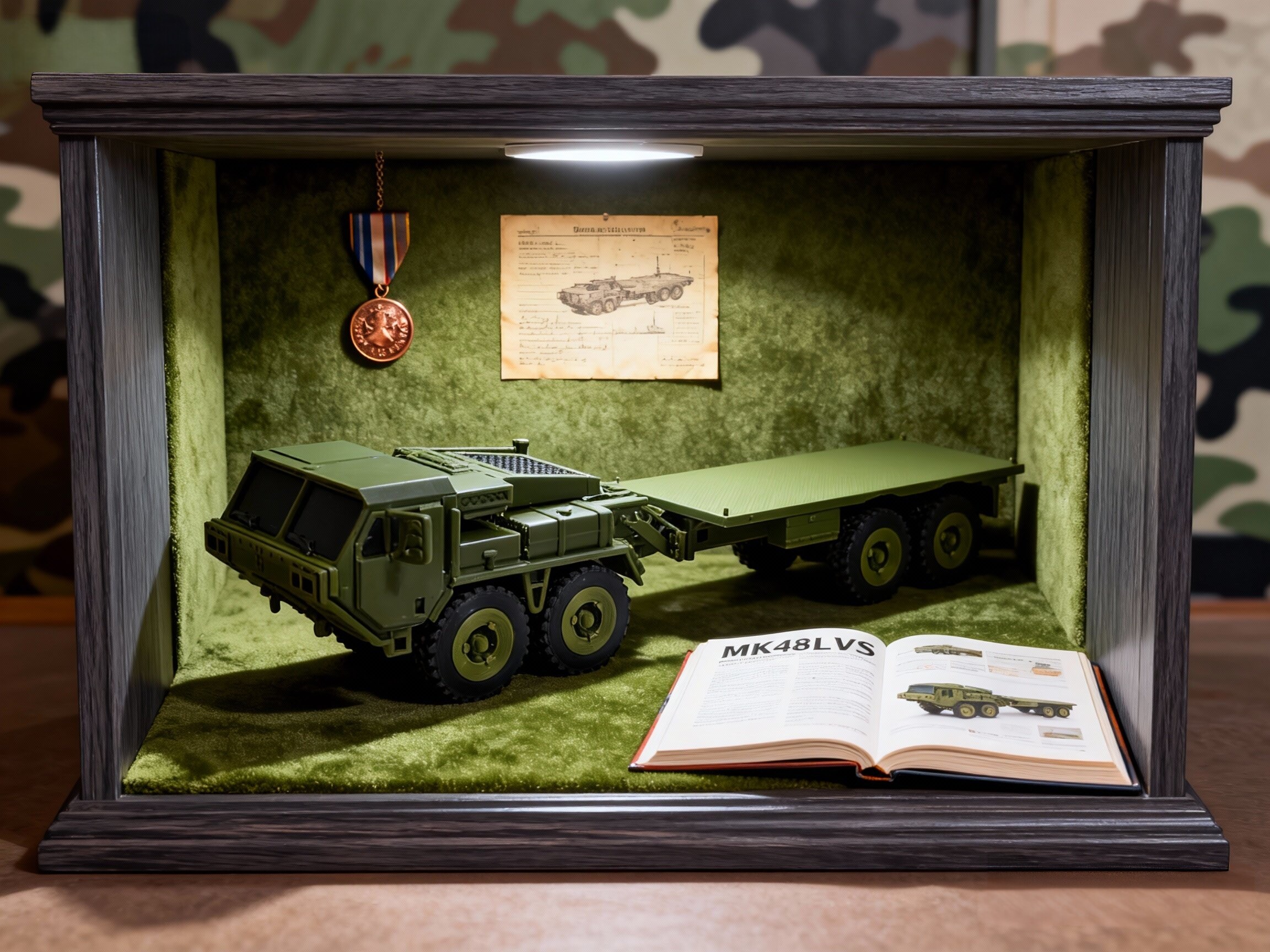 MK48LVS后勤车/72比例/FDM 工艺