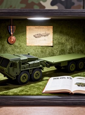 MK48LVS后勤车/72比例/FDM 工艺