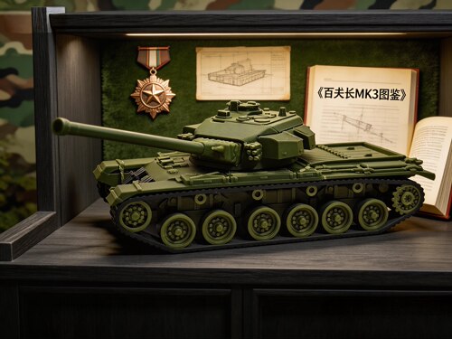 1/72百夫长MK3坦克模型