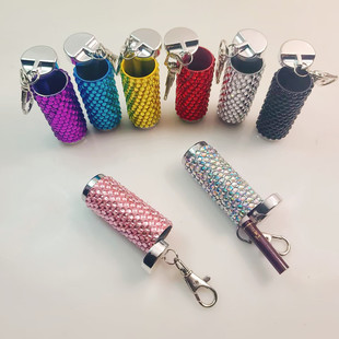 携带便携式烟灰盒镶钻烟灰缸烟头烟灰袋户外烟蒂随身环保收纳旅游