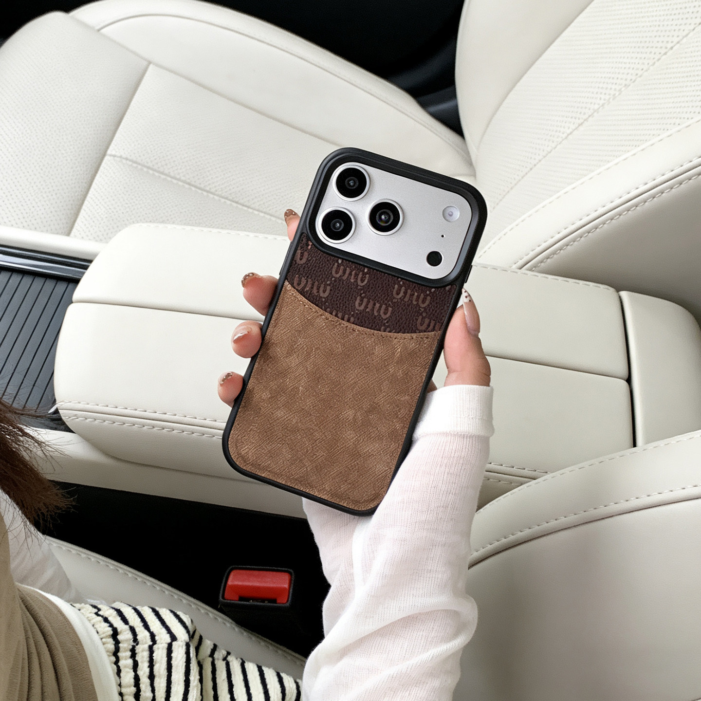 复古牛仔布iPhone17promax手机壳插卡包苹果16网红全包防摔15p轻奢侈潮牌14个性时尚适用17air创意新款保护套