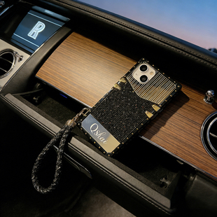 水钻潮牌iPhone17promax高颜值苹果16pro手机壳15超火方形小众12高级感适用14p新款全包防摔X保护套8plus男女