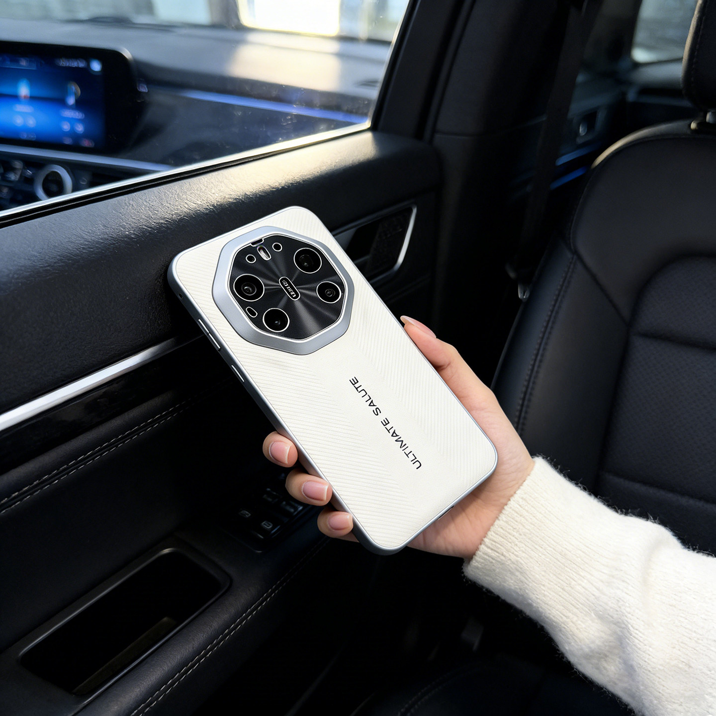 高端素皮华为mate80RS手机壳全包防摔烤漆镜头适用mate80rs商务裸机手感创意时尚高级感高颜值新款男女保护套