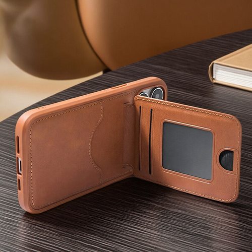 适用苹果16promax卡包支架手机壳