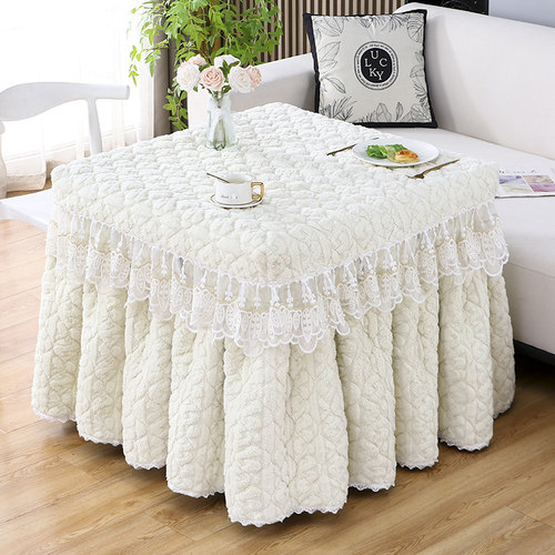 2024新款烤火桌罩套冬季电炉桌布