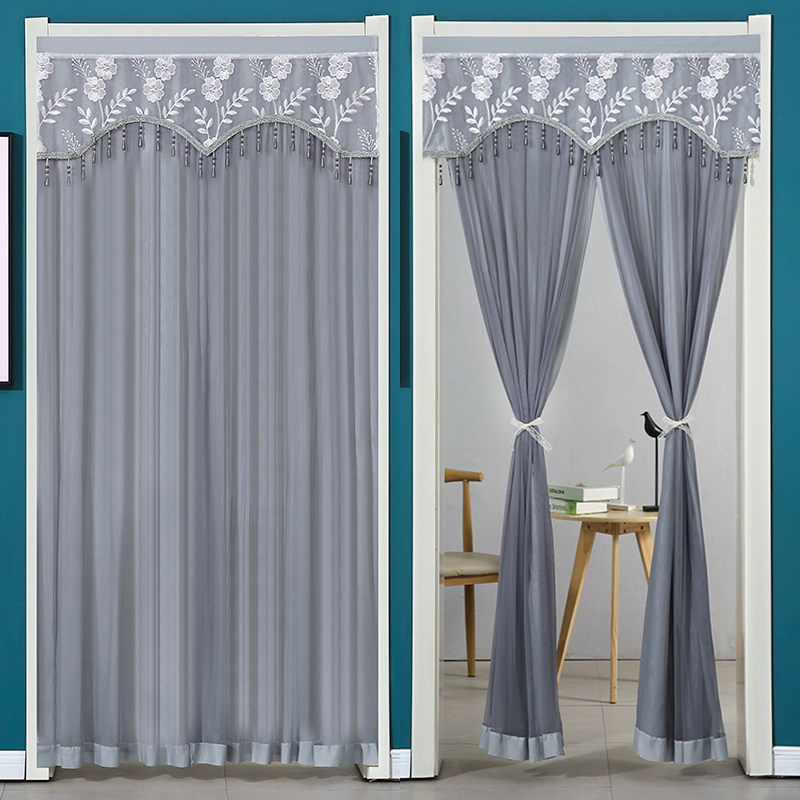 2024新款门帘隔断帘防蚊帘免打孔