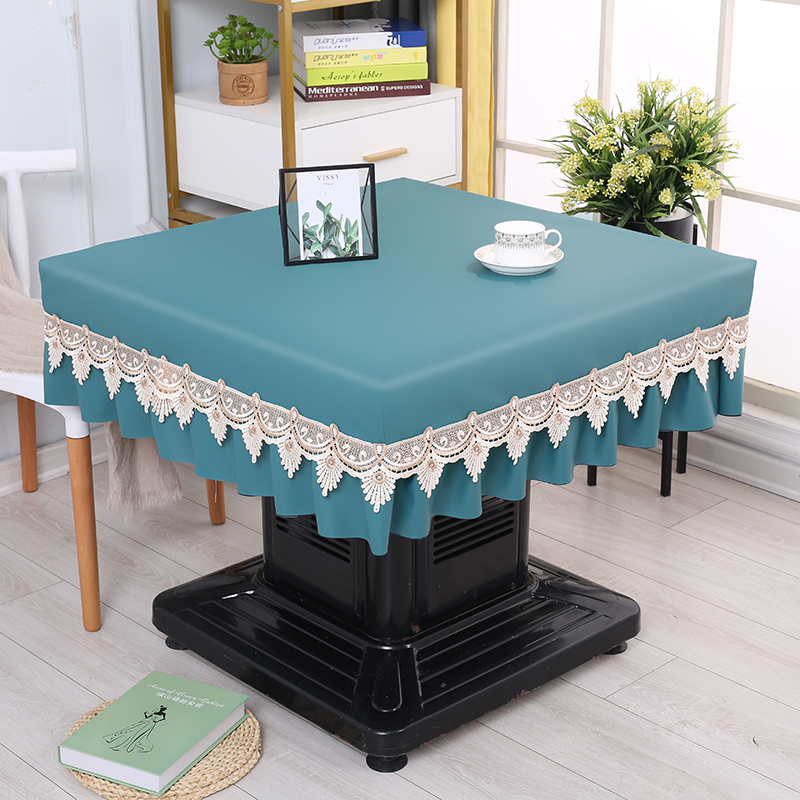 烤火桌子罩套防水防油桌布新款