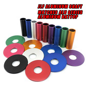 KDiT全新製程SANWA三和JLF摇杆专用全铝制精品陽極彩色杆套防尘垫