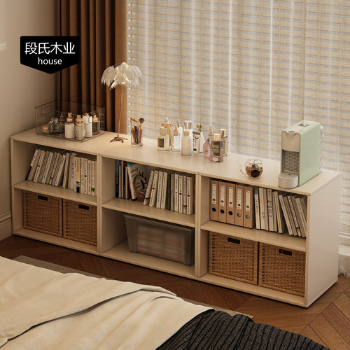 1.8CM加厚层板实木自由组合书柜