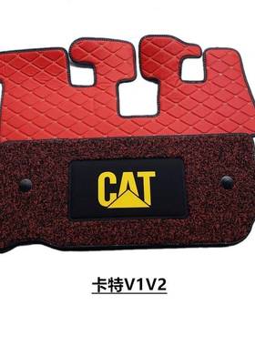 卡特挖机脚垫120 307.5 312 320 336d2/C/B/GC勾机内饰驾驶室用品