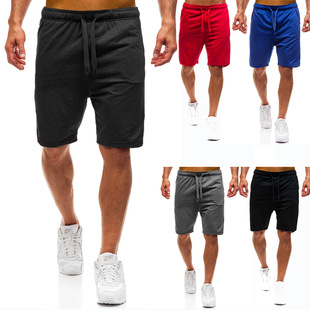 Bermuda Gym Shorts短裤 Summer Tights sports Man Mens Fitness