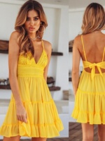 FASHION SUMMER Clothes Women Dresses Lady Casual Sexy Dress