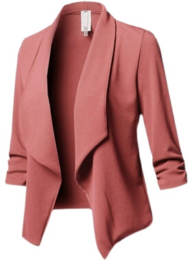 Women spring plus size slim suit coat jacket blazer top 西装