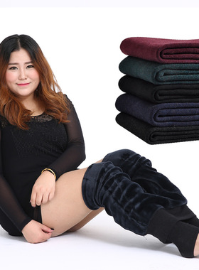 women winter thick plus size super warm leggings lady pants