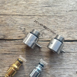 亿力3/4系绿田快插头转外2分1/4螺纹