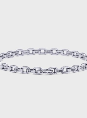 Goodart通用银百搭人手焊接手链