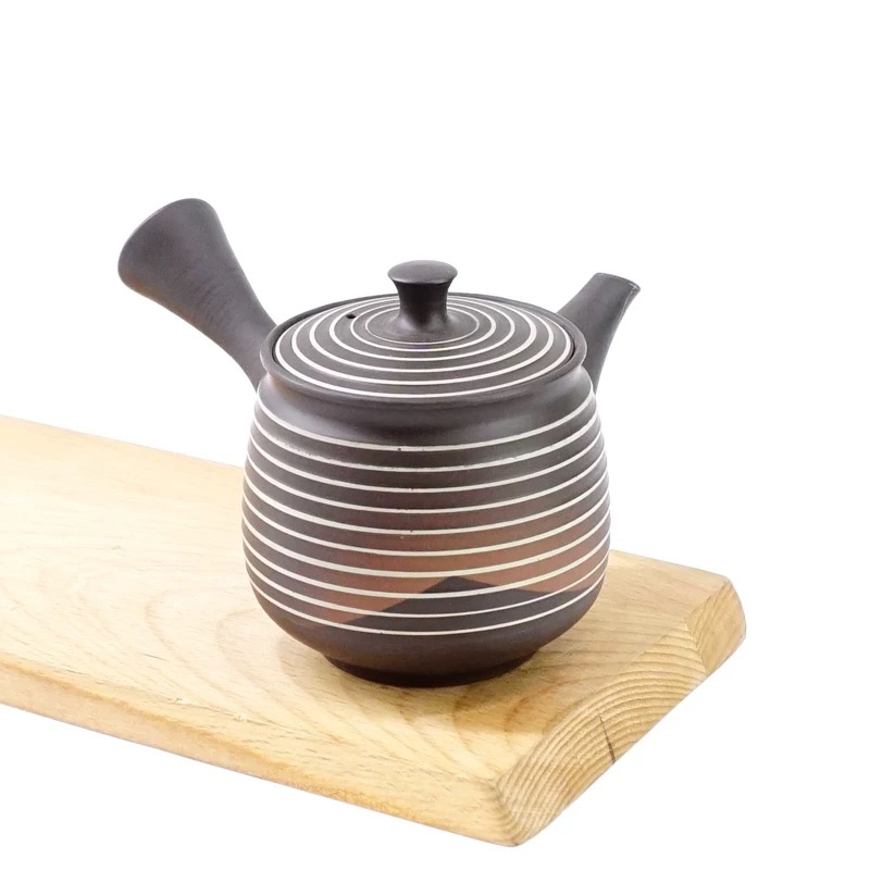 日本常滑烧稻叶秋峰手作泡茶壶