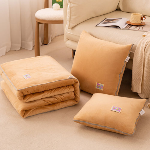 靓绣坊加厚抱枕被子两用