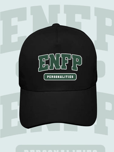 ENFP快乐小狗印花男女棒球帽